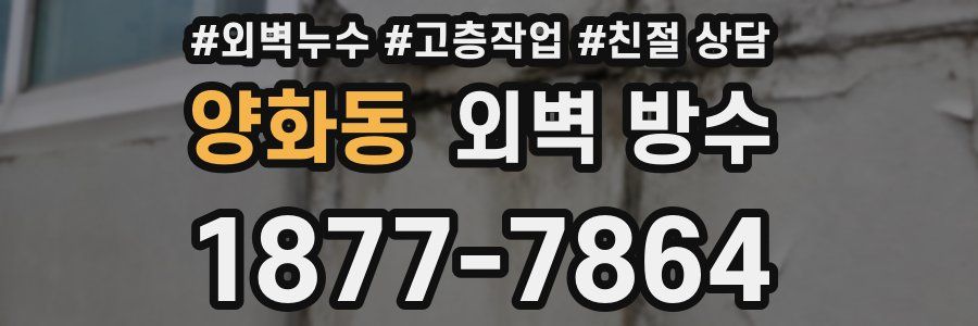 양화동 외벽 방수