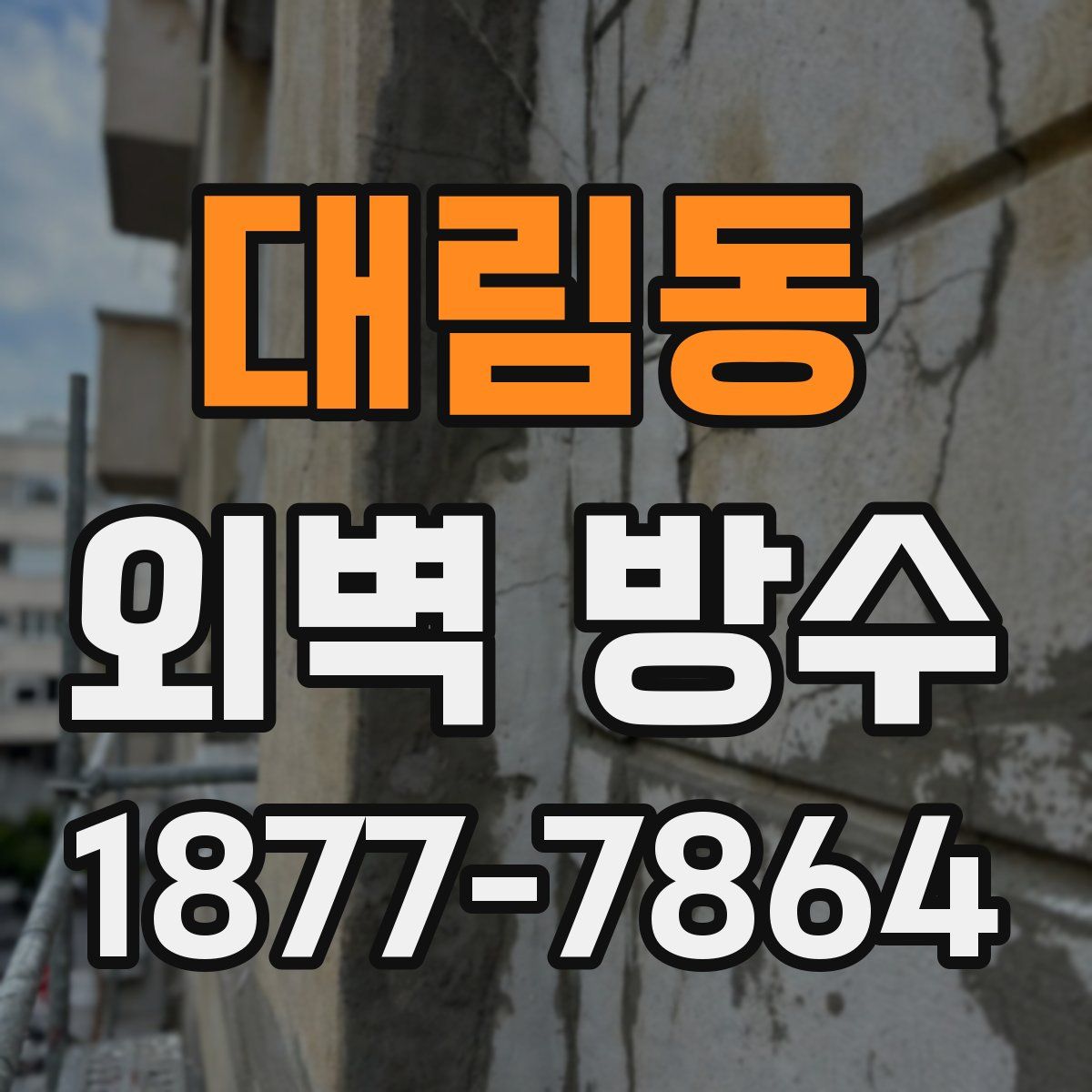 대림동 외벽 방수
