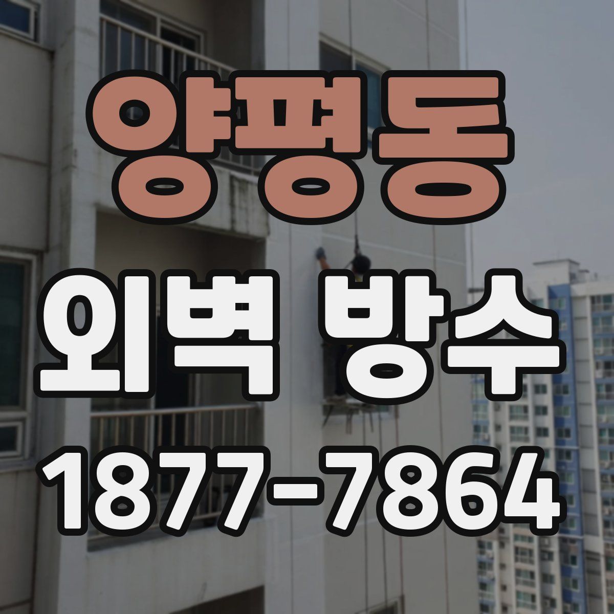 양평동 외벽 방수
