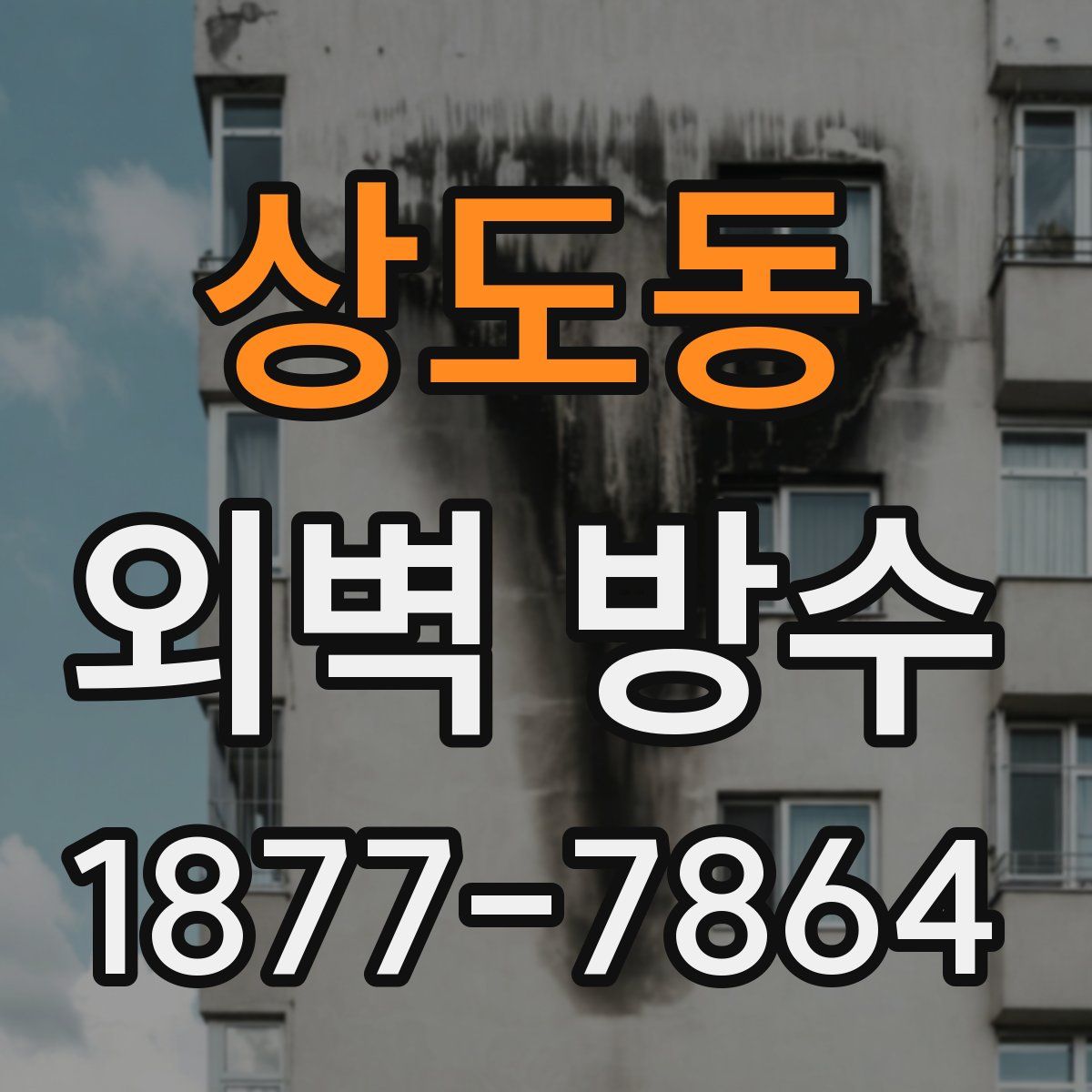 상도동 외벽 방수