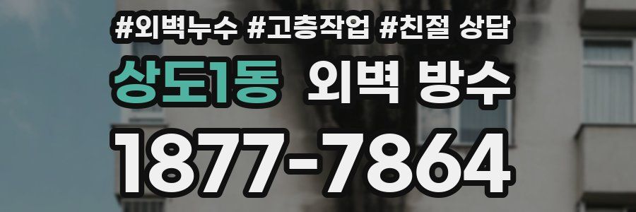 상도1동 외벽 방수