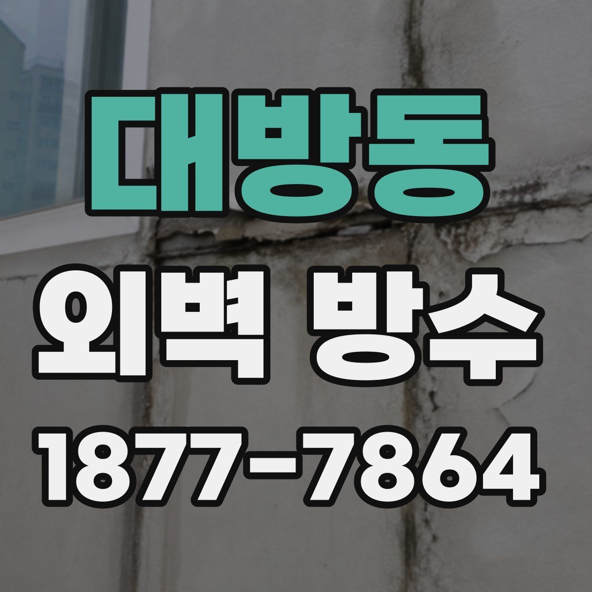 대방동 외벽 방수