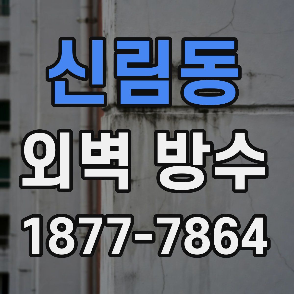 신림동 외벽 방수