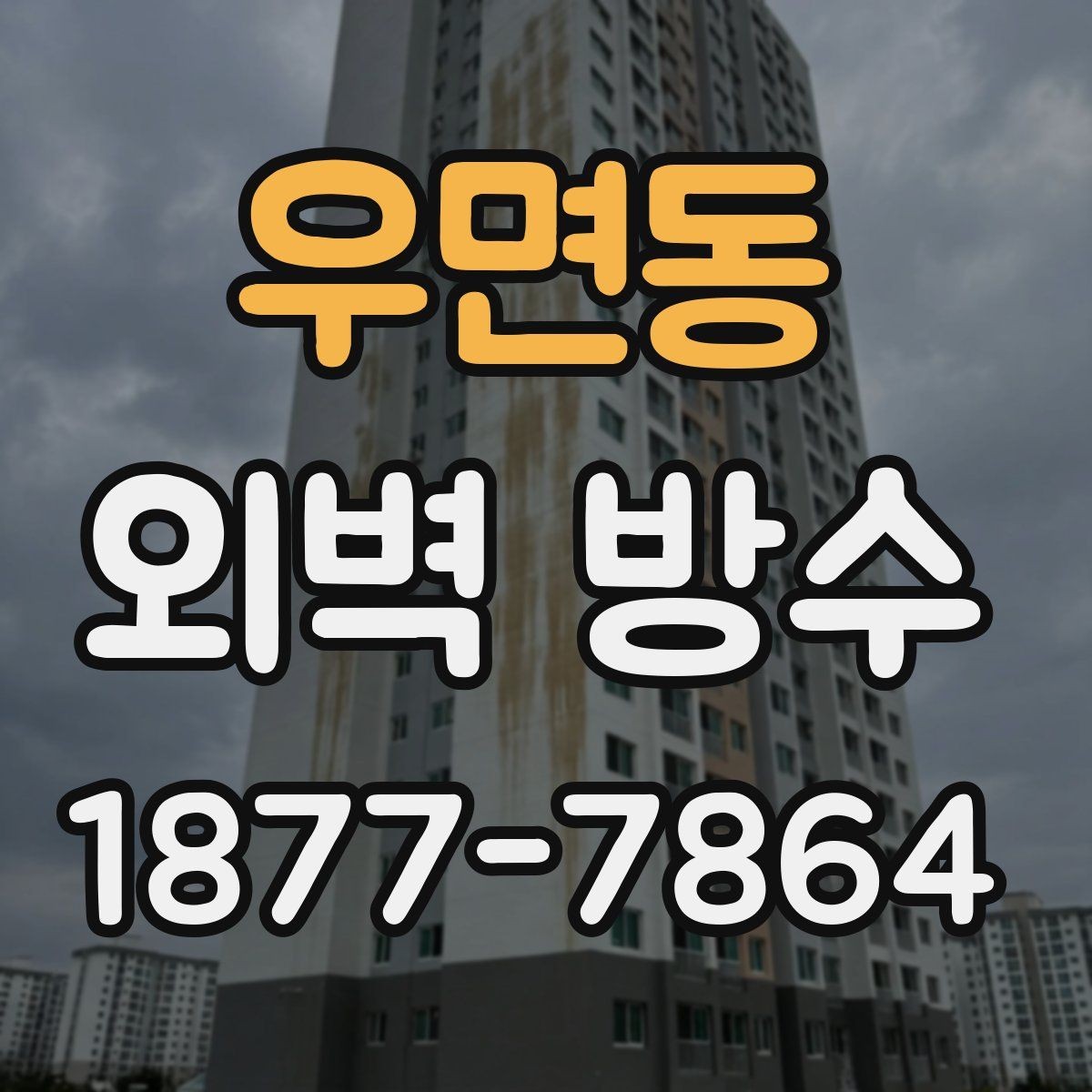 우면동 외벽 방수 견적이 달라지는 현장 조건