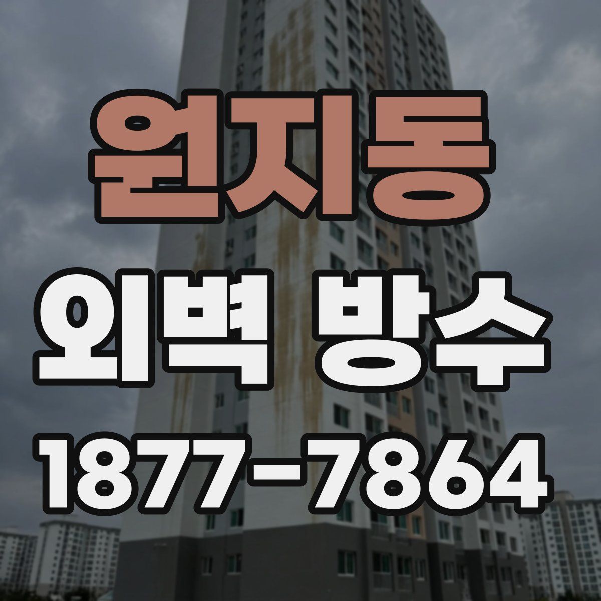 원지동 외벽 방수