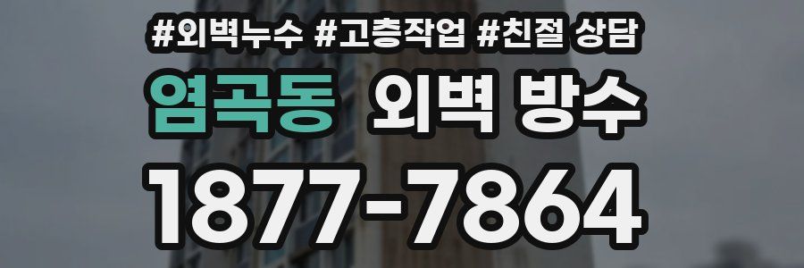 염곡동 외벽 방수