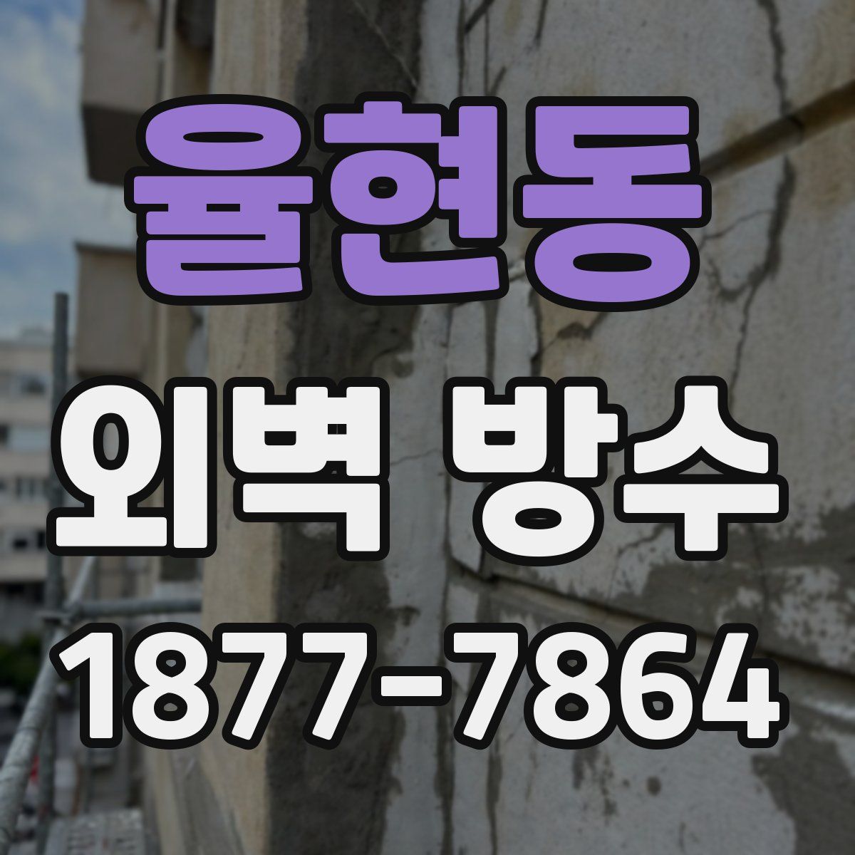 율현동 외벽 방수