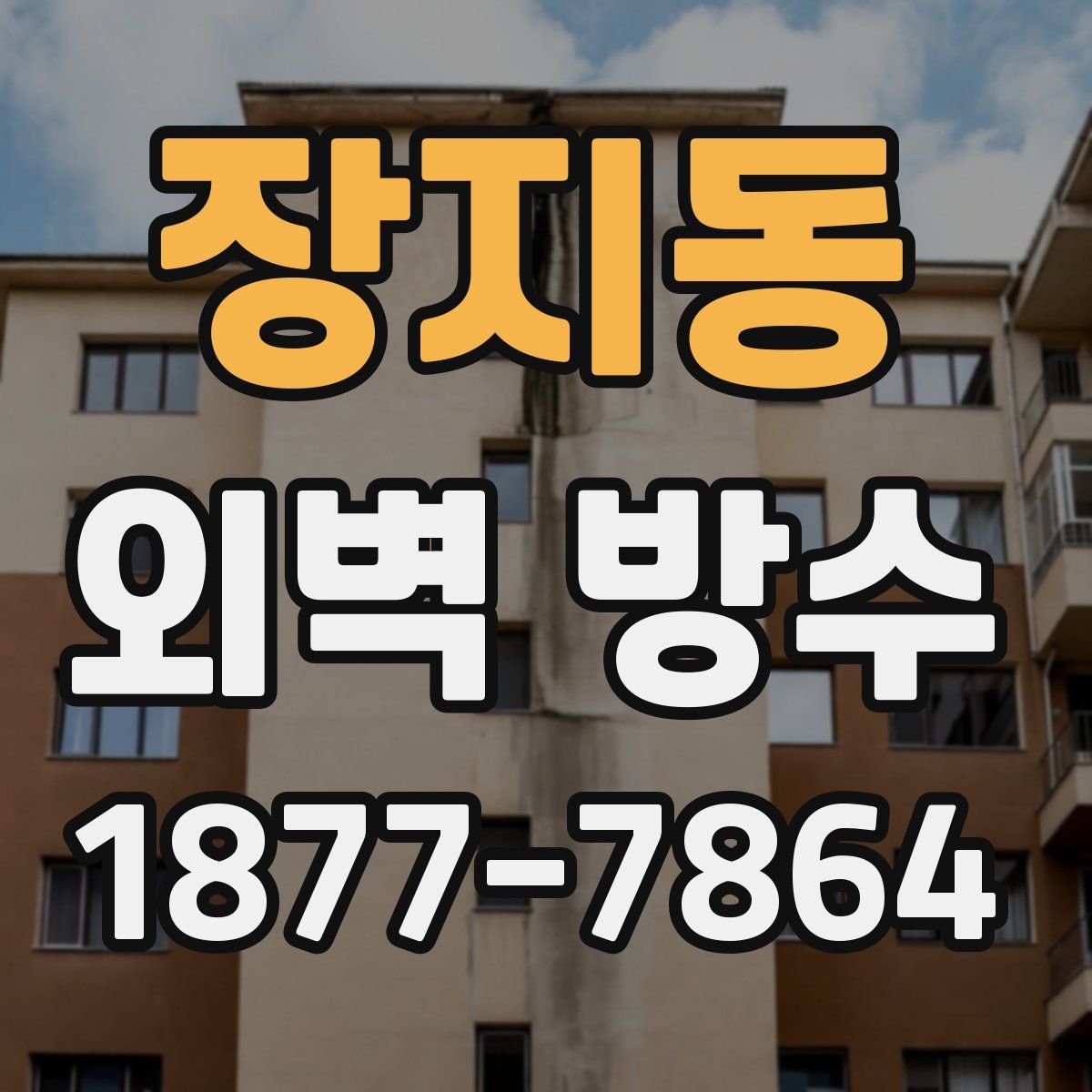장지동 외벽 방수