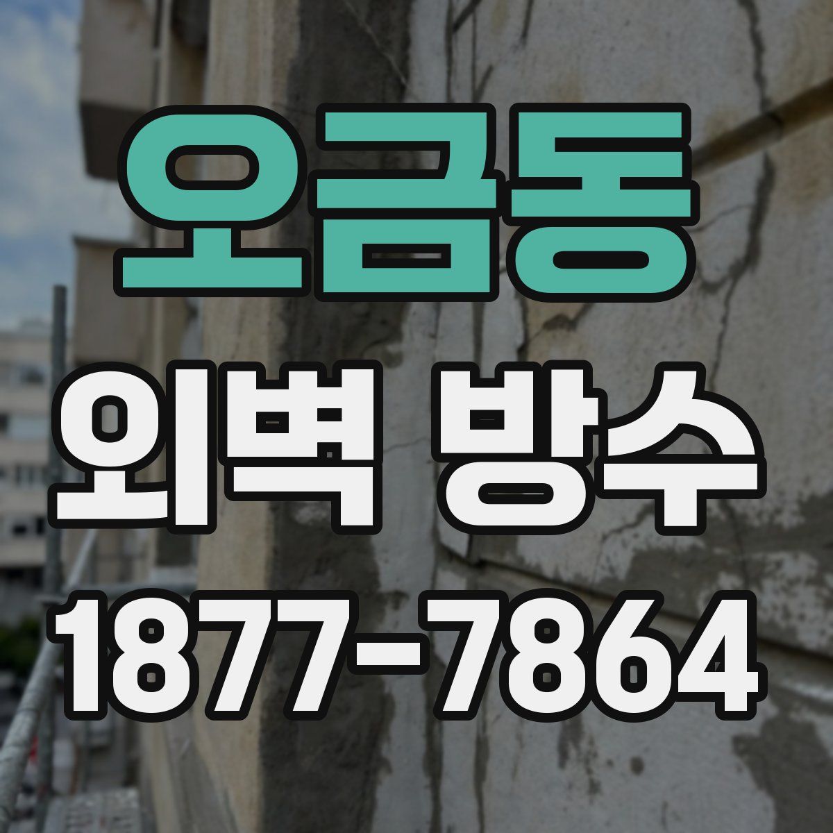 오금동 외벽 방수