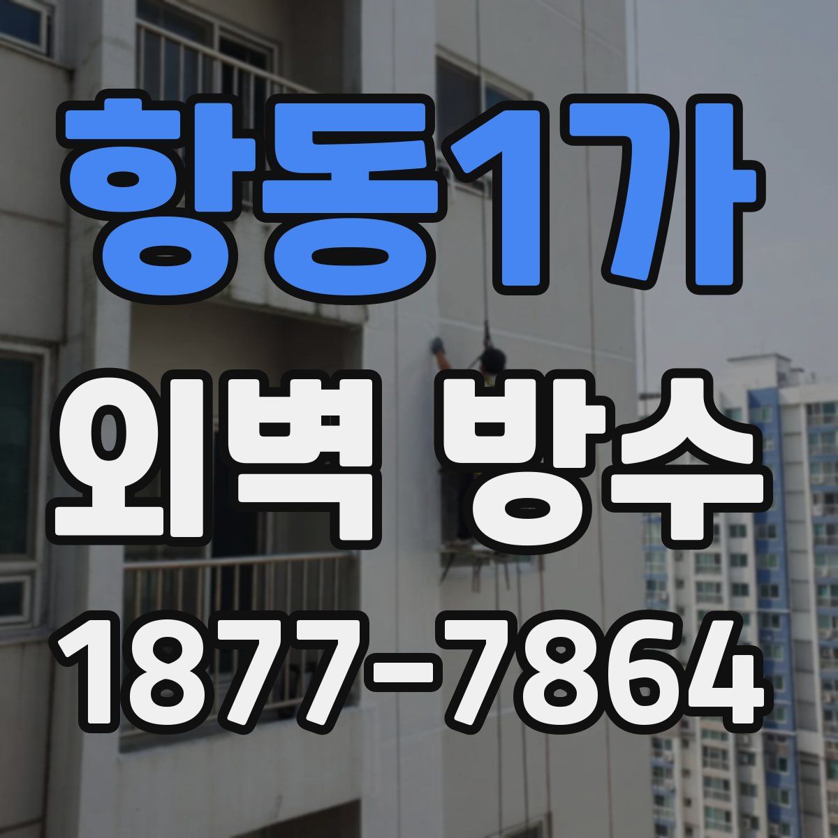 항동1가 외벽 방수