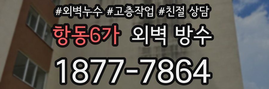 항동6가 외벽 방수