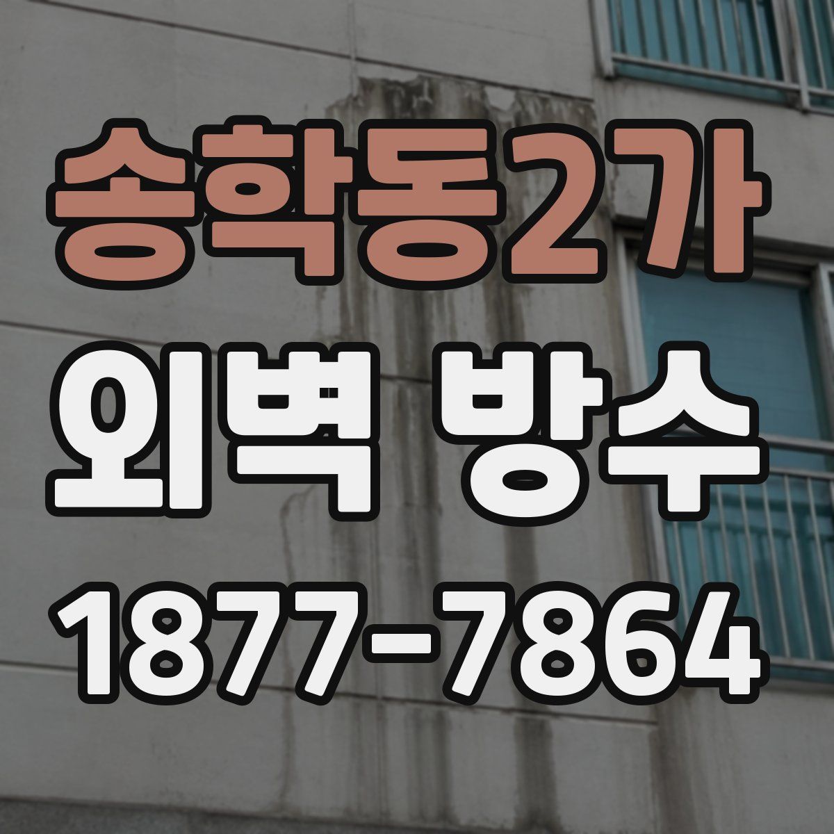 송학동2가 외벽 방수