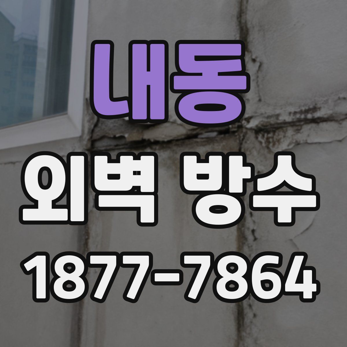 내동 외벽 방수