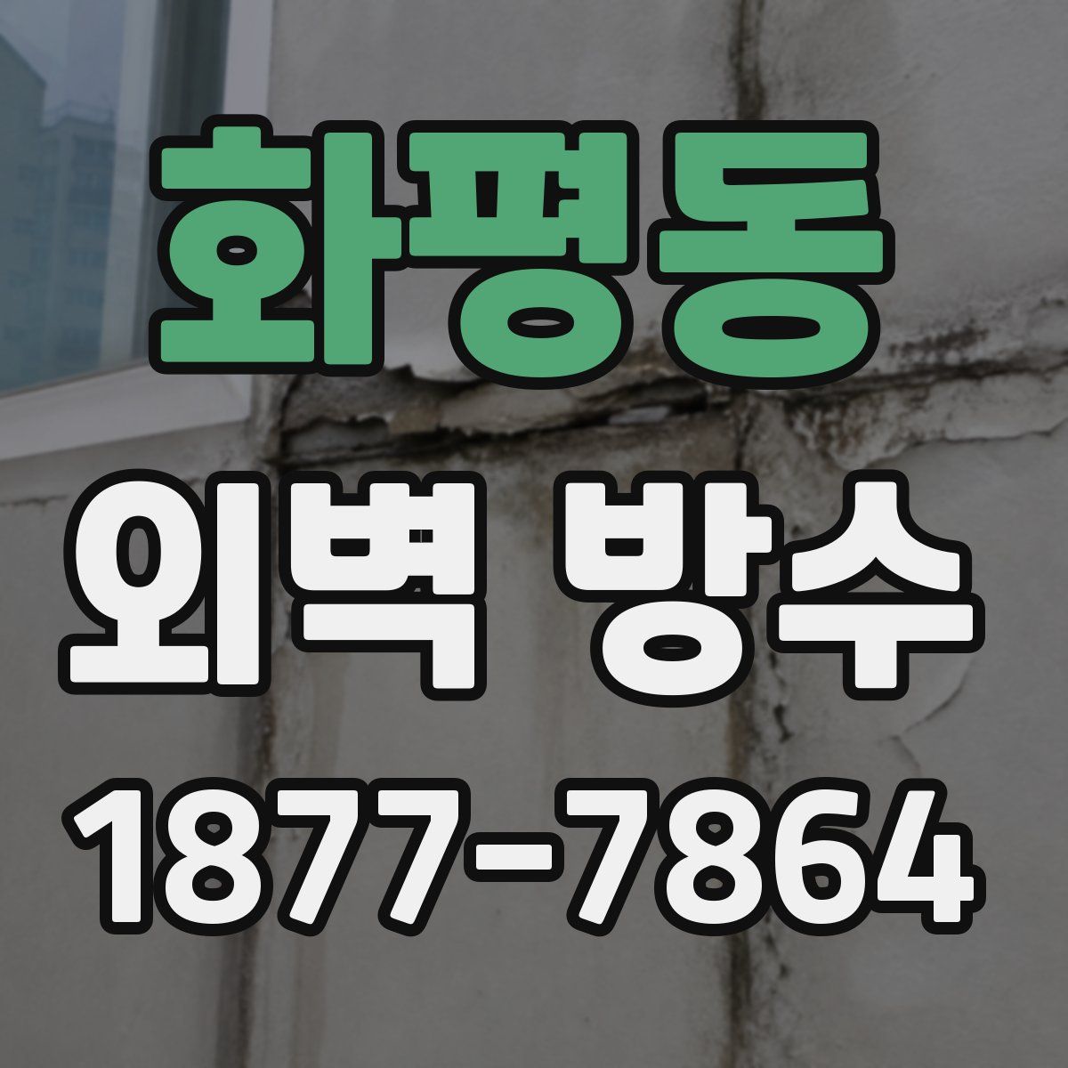 화평동 외벽 방수