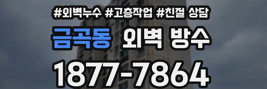 금곡동 외벽 방수