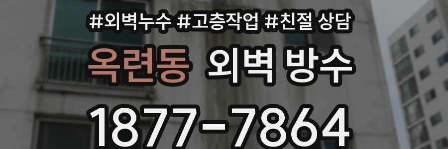 옥련동 외벽 방수