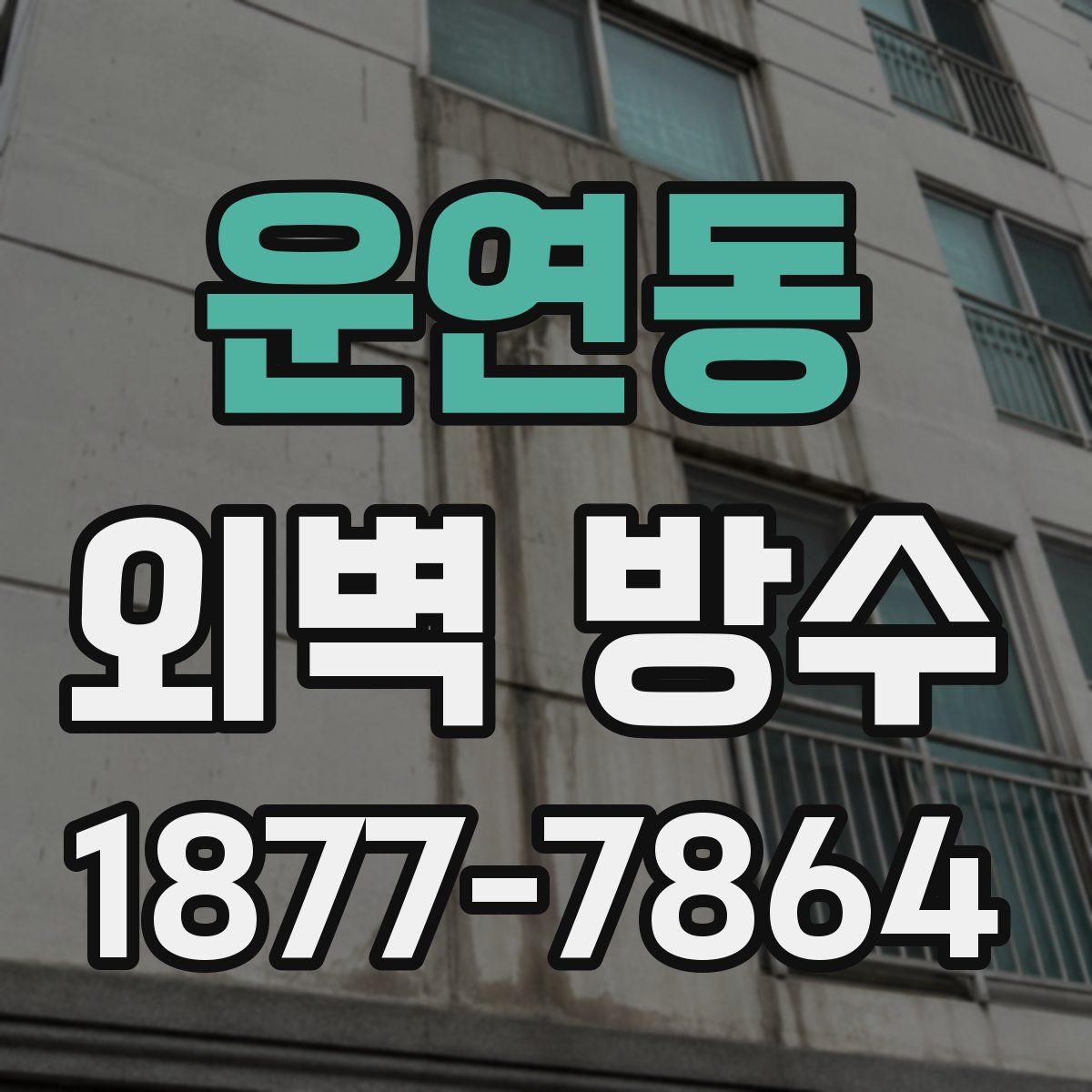운연동 외벽 방수