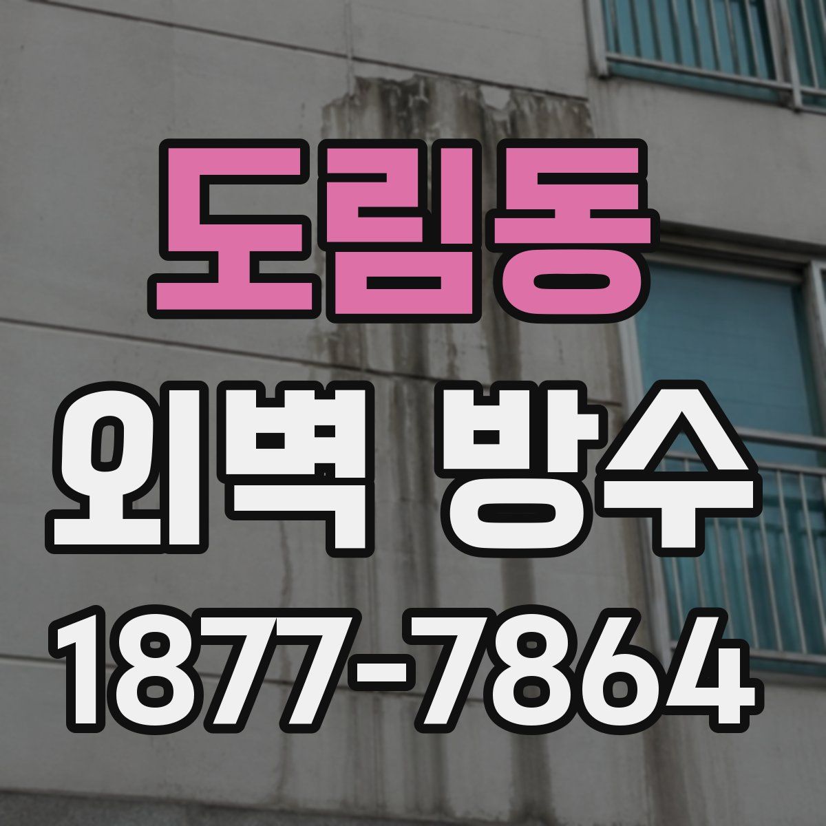 도림동 외벽 방수