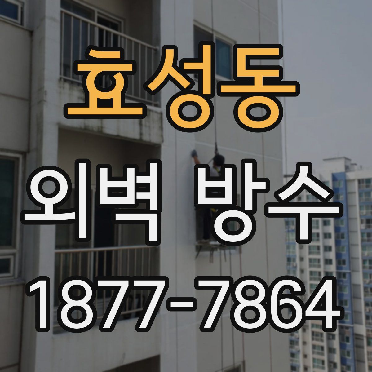 효성동 외벽 방수