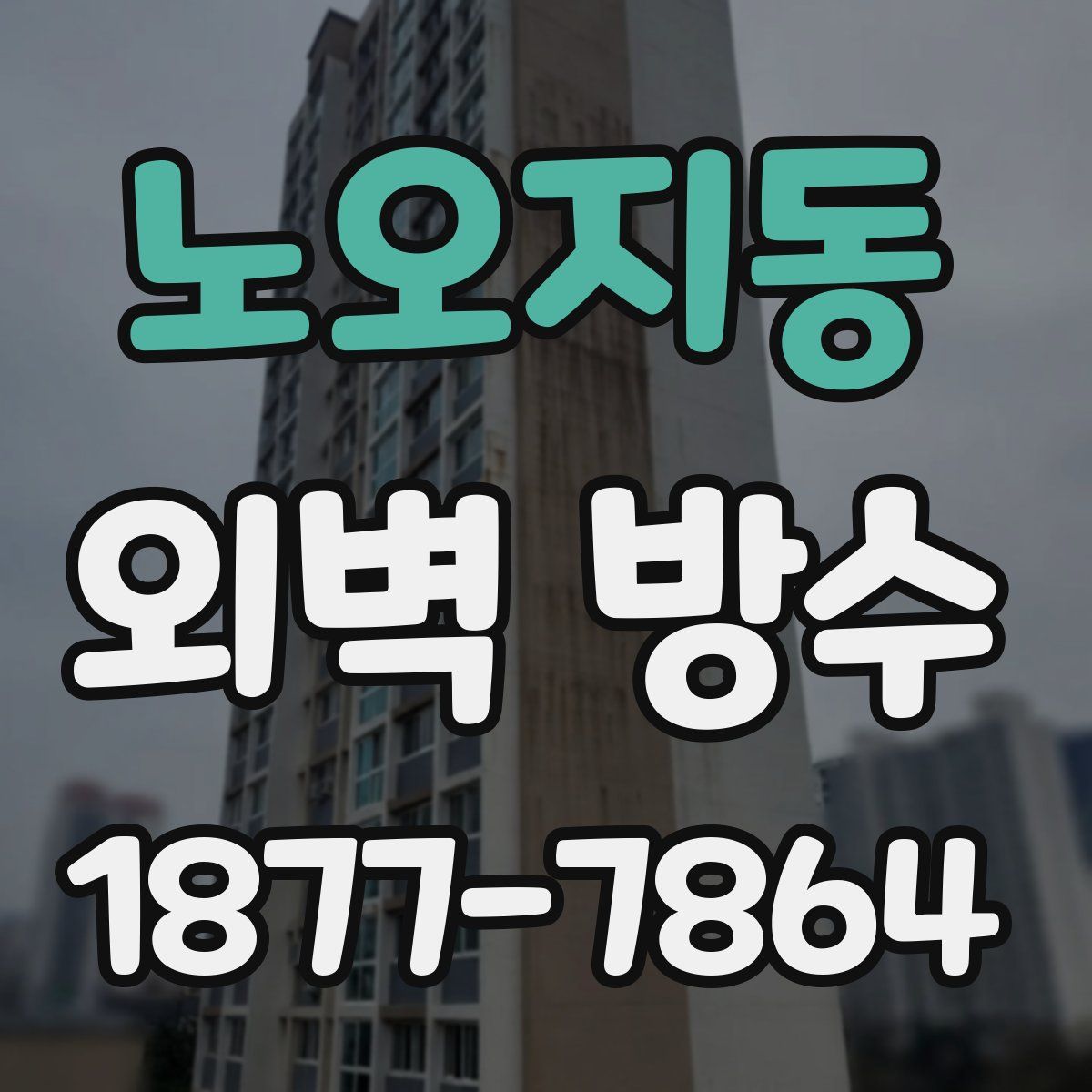 노오지동 외벽 방수