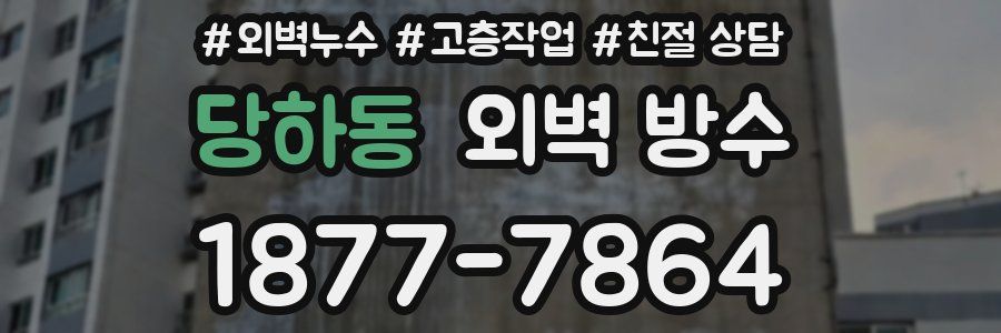 당하동 외벽 방수
