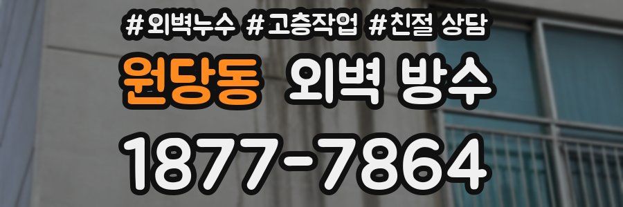 원당동 외벽 방수