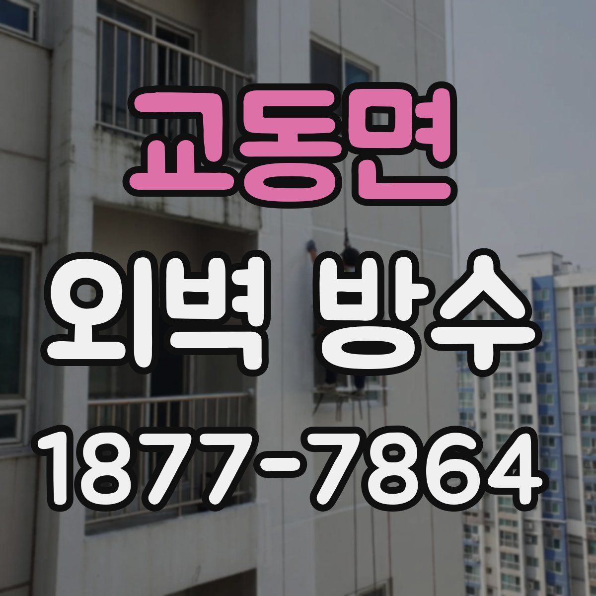 교동면 외벽 방수