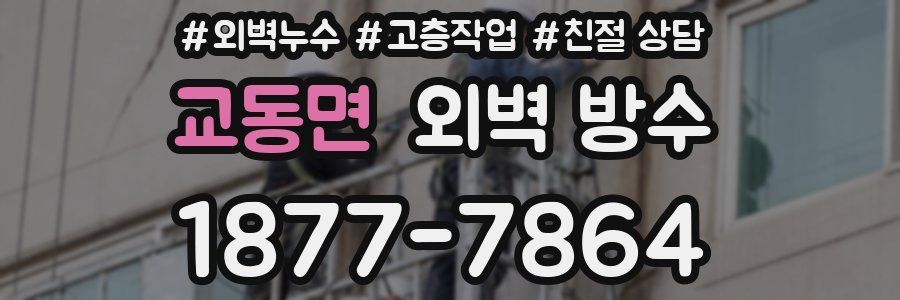교동면 외벽 방수