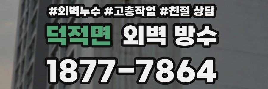 덕적면 외벽 방수