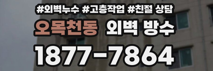 오목천동 외벽 방수