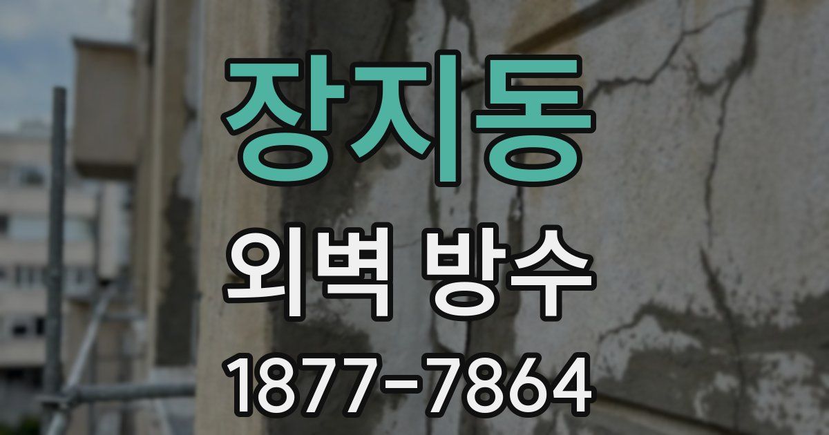 장지동 외벽 방수