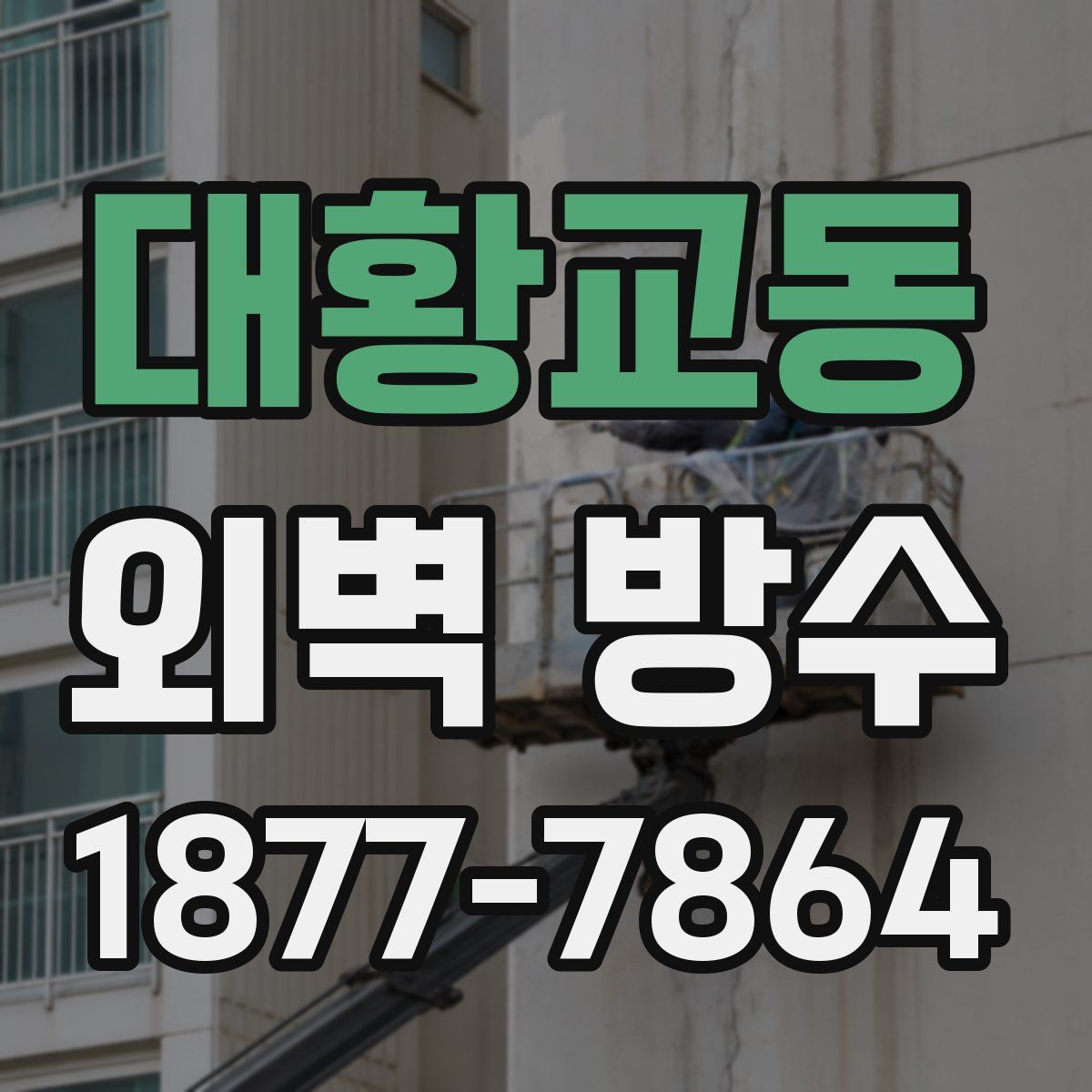 대황교동 외벽 방수