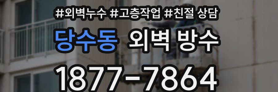 당수동 외벽 방수