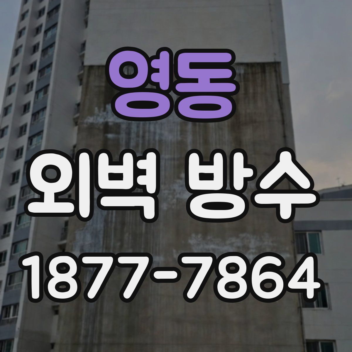 영동 외벽 방수