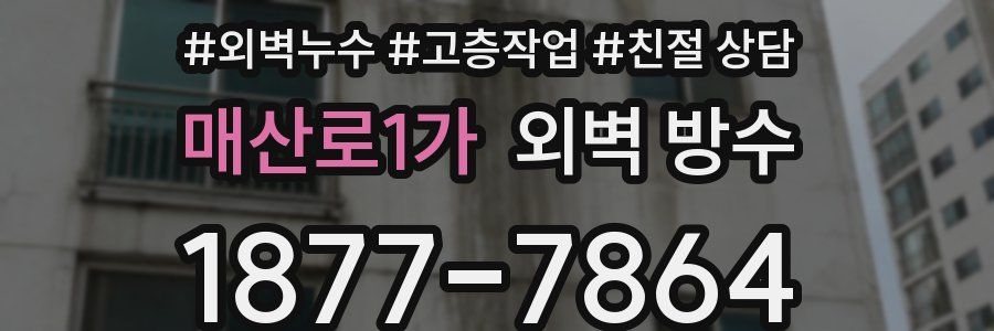 매산로1가 외벽 방수