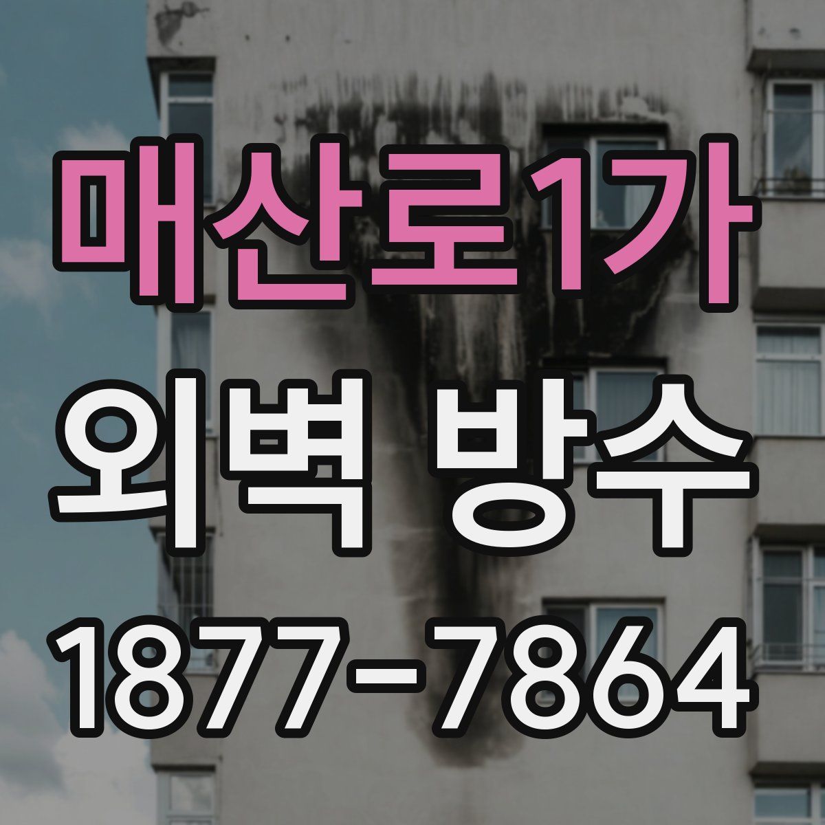 매산로1가 외벽 방수
