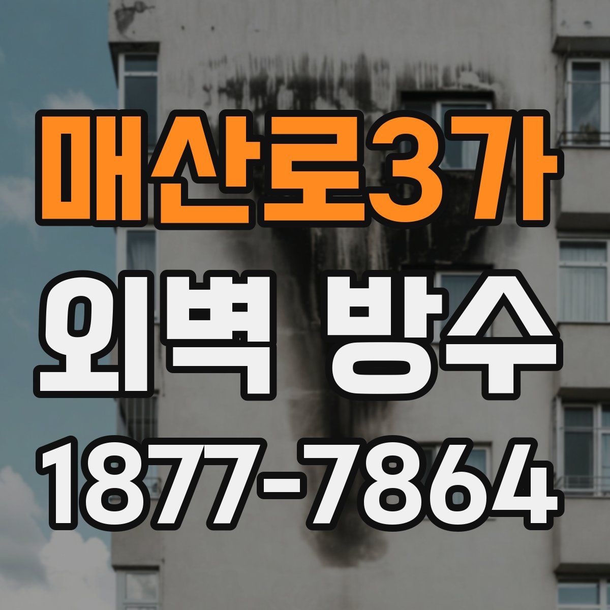 매산로3가 외벽 방수