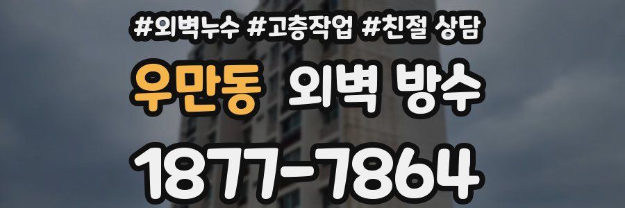우만동 외벽 방수
