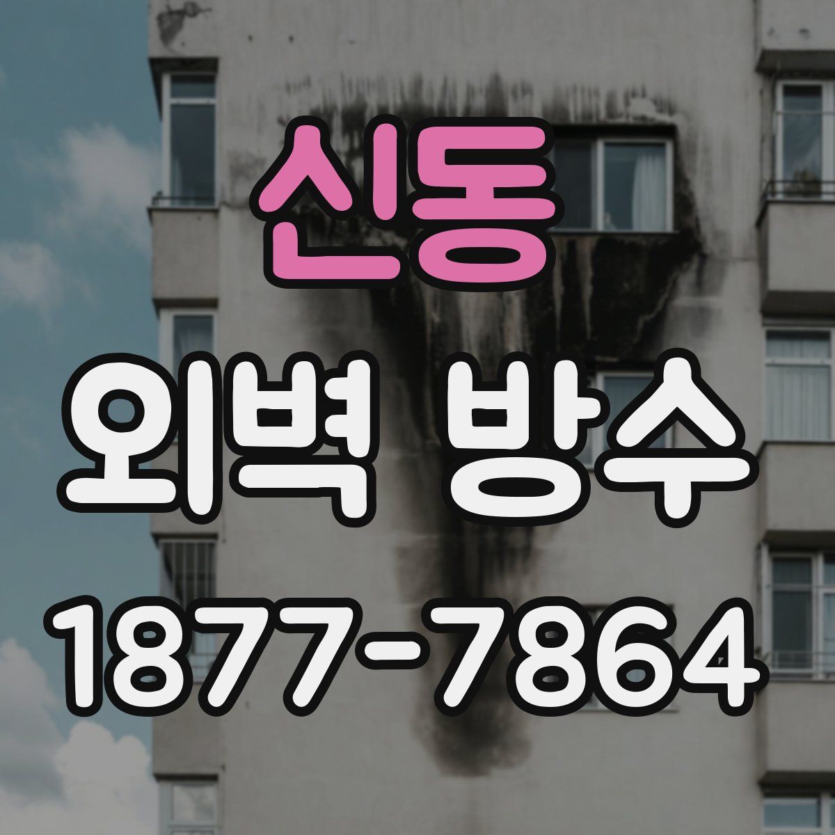 신동 외벽 방수