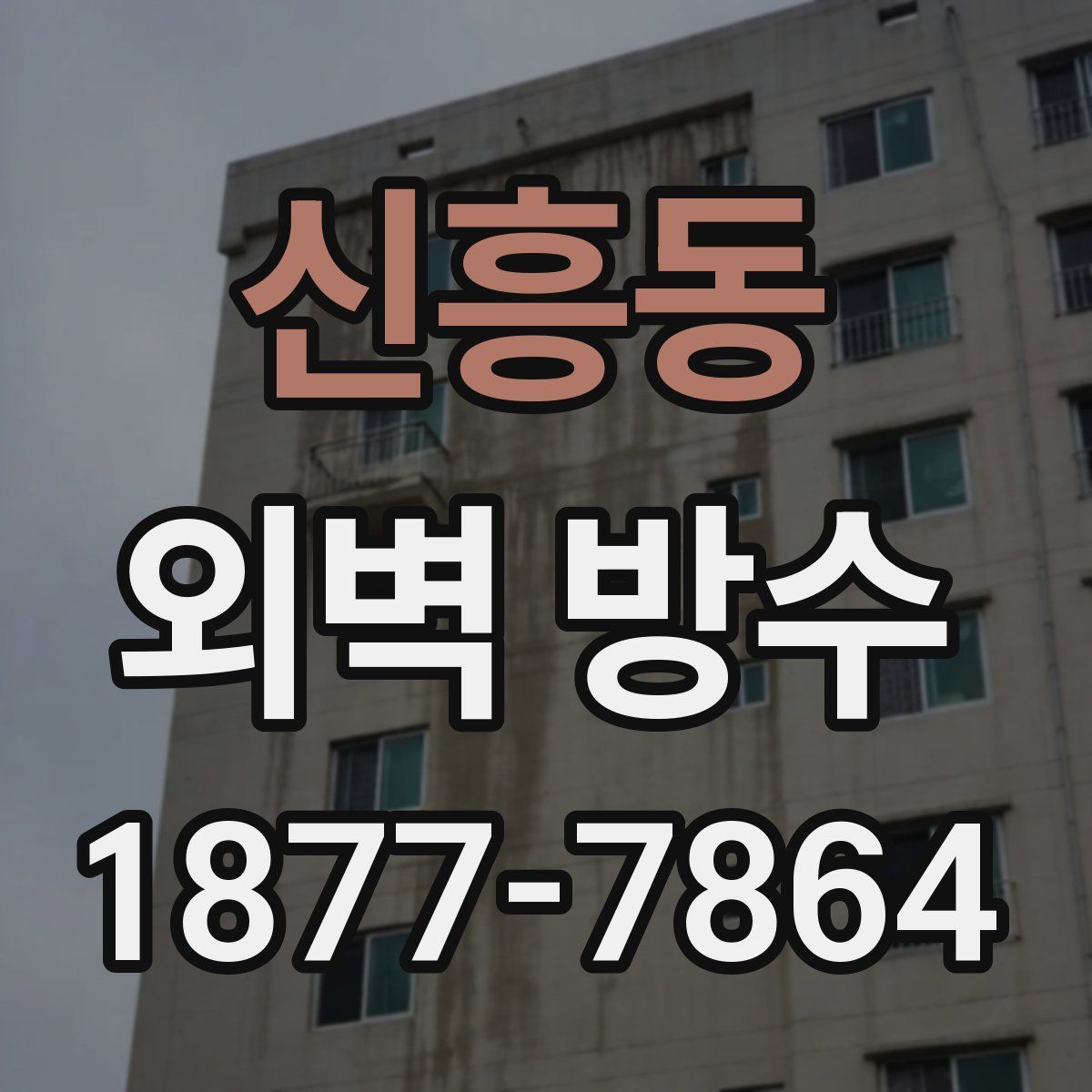신흥동 외벽 방수