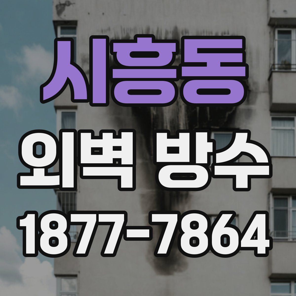 시흥동 외벽 방수