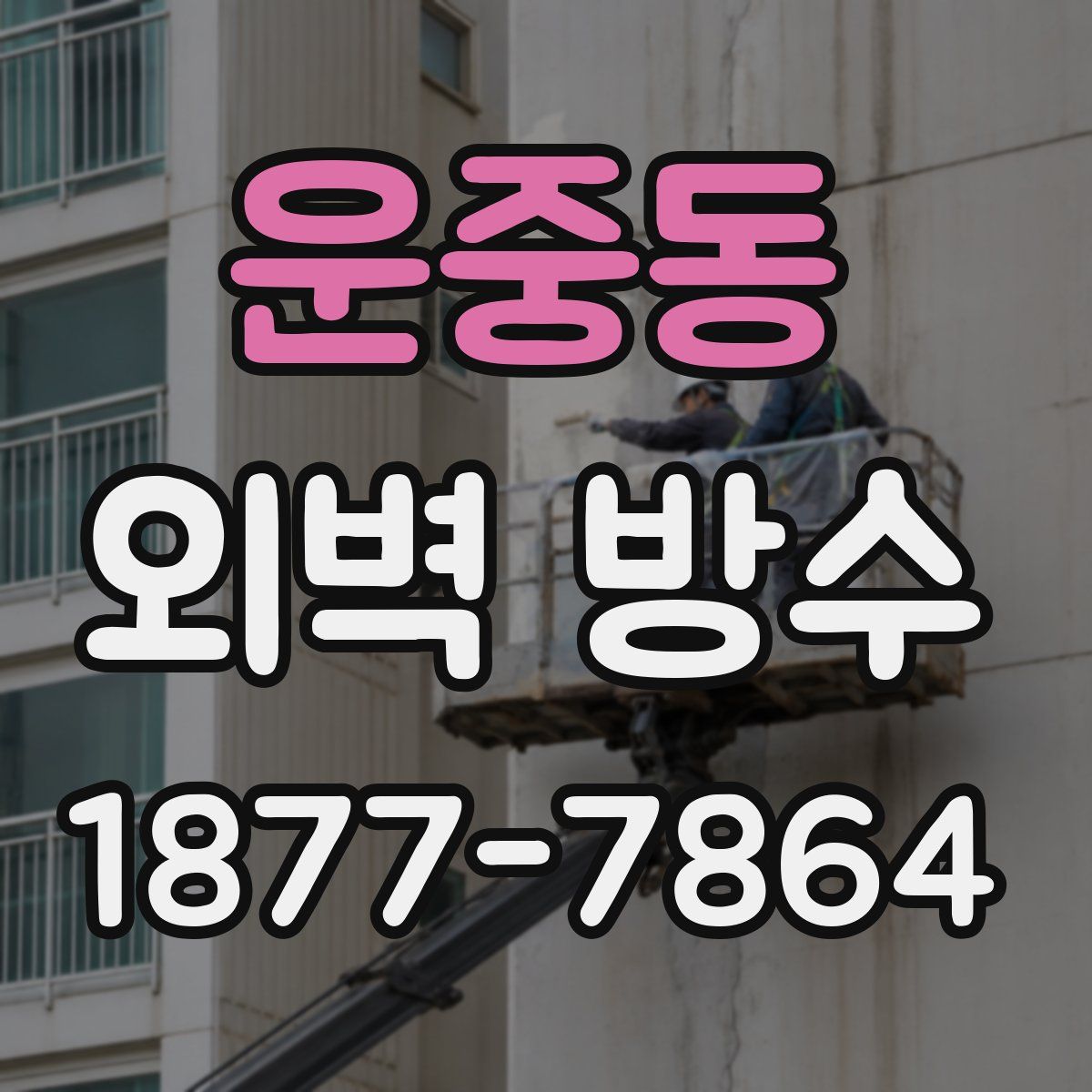 운중동 외벽 방수