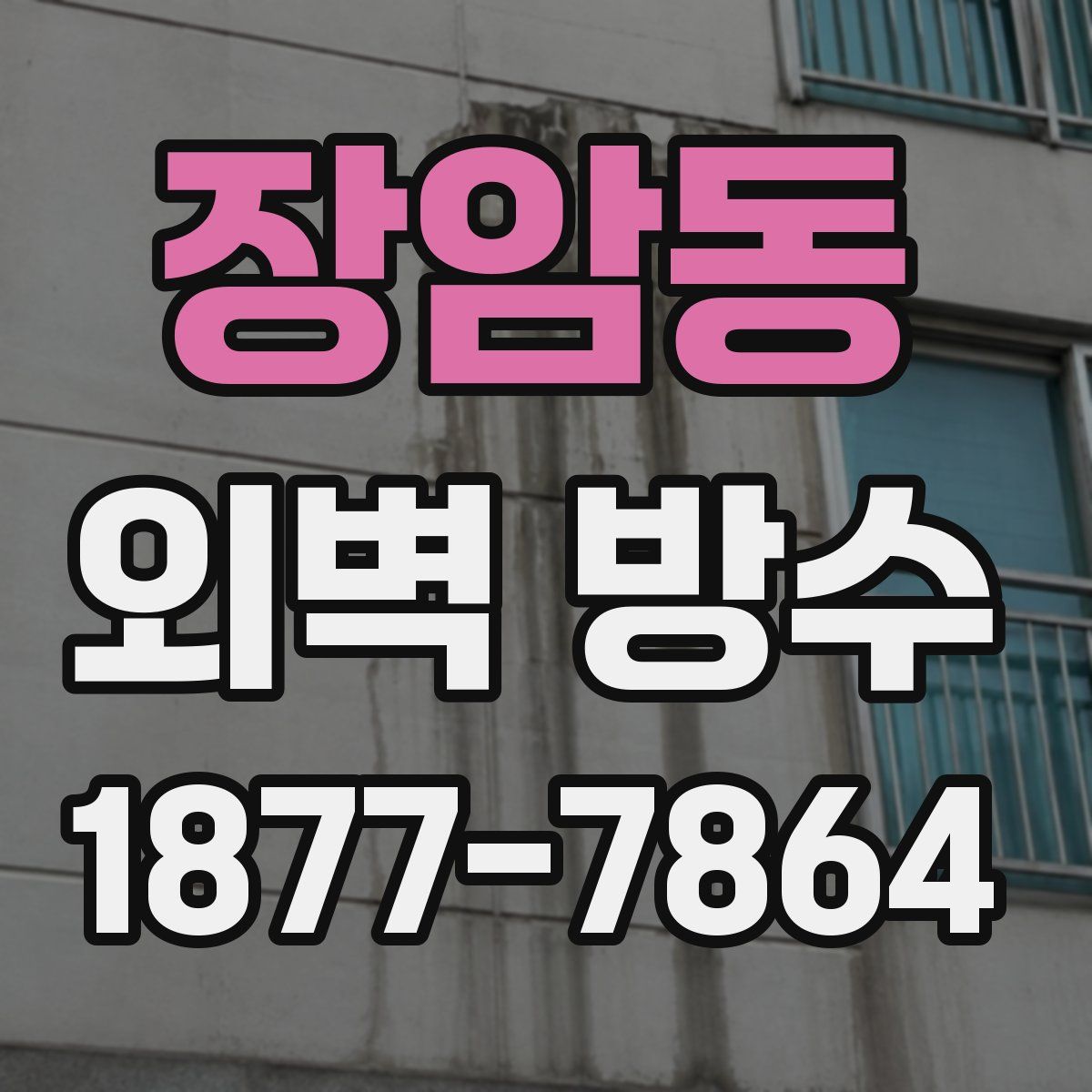 장암동 외벽 방수