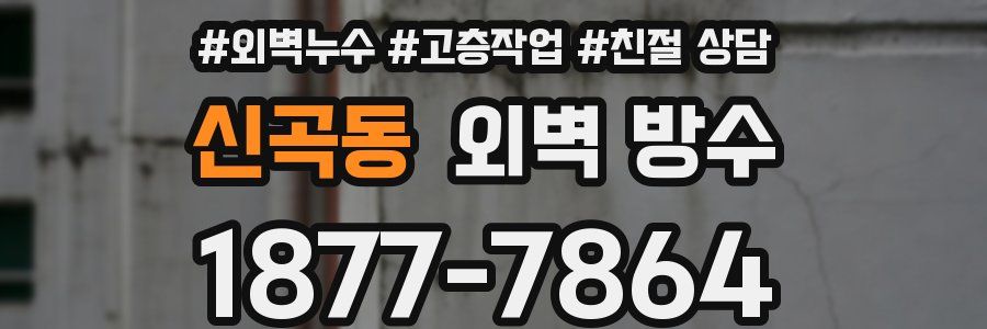 신곡동 외벽 방수