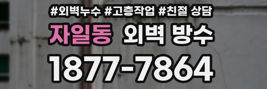 자일동 외벽 방수