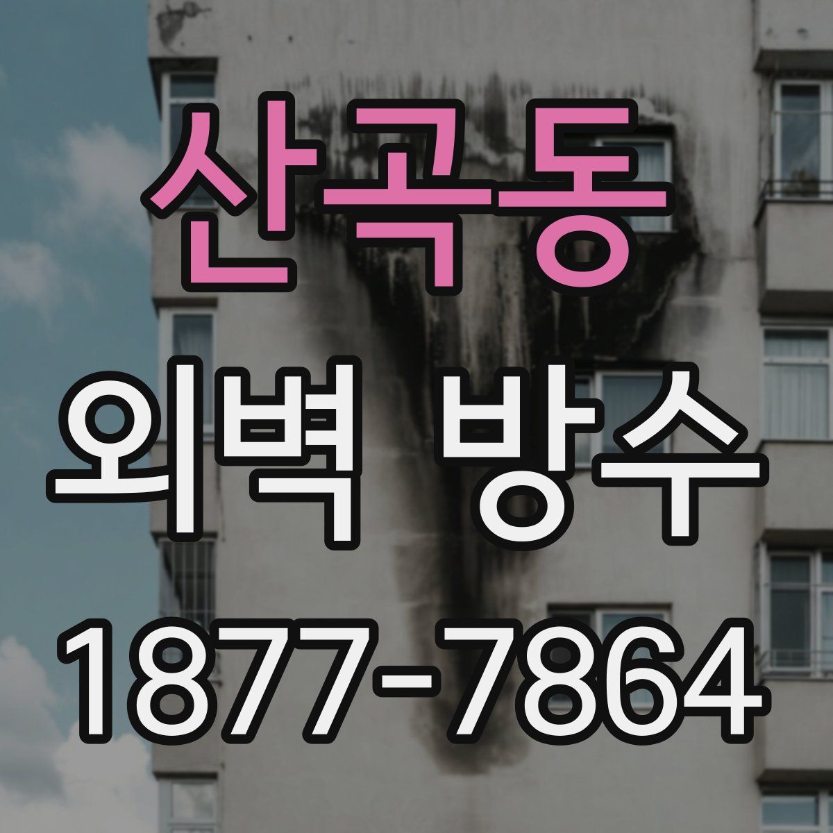 산곡동 외벽 방수
