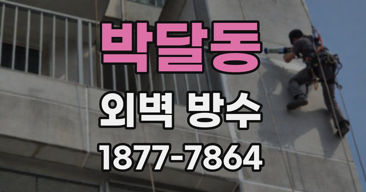 박달동 외벽 방수