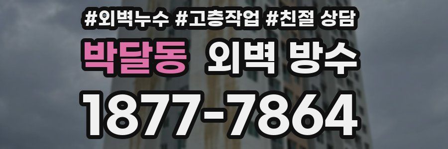 박달동 외벽 방수