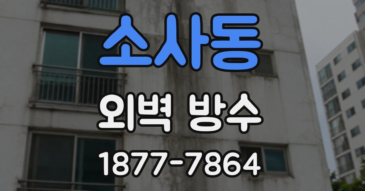 소사동 외벽 방수