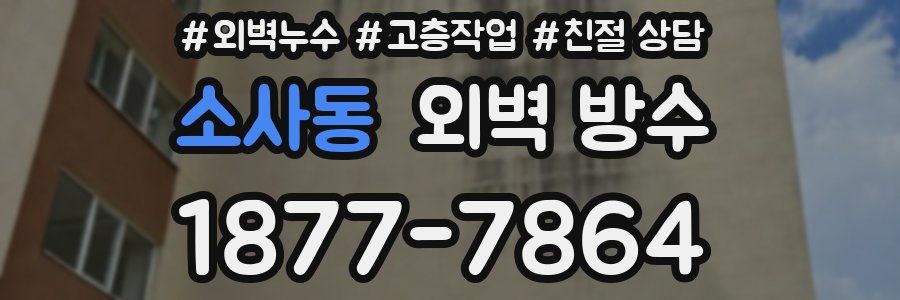소사동 외벽 방수